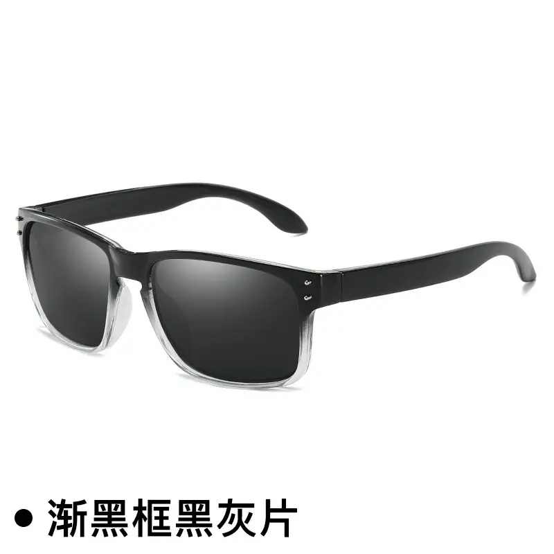 Polarized Sunglasses Brown Frame Green Lens Unisex Outdoor Sports - Image 8