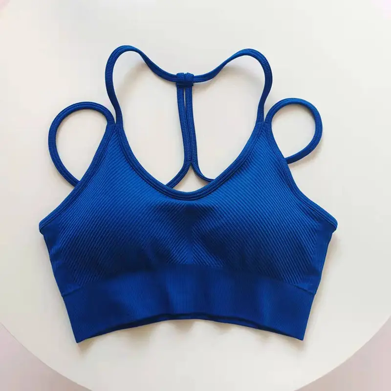 Fitness Suit with Thin Straps and Beautiful Back for Women Running Yoga Sports Bra Peach Butt Lift Leopard Print Three-Point Shorts