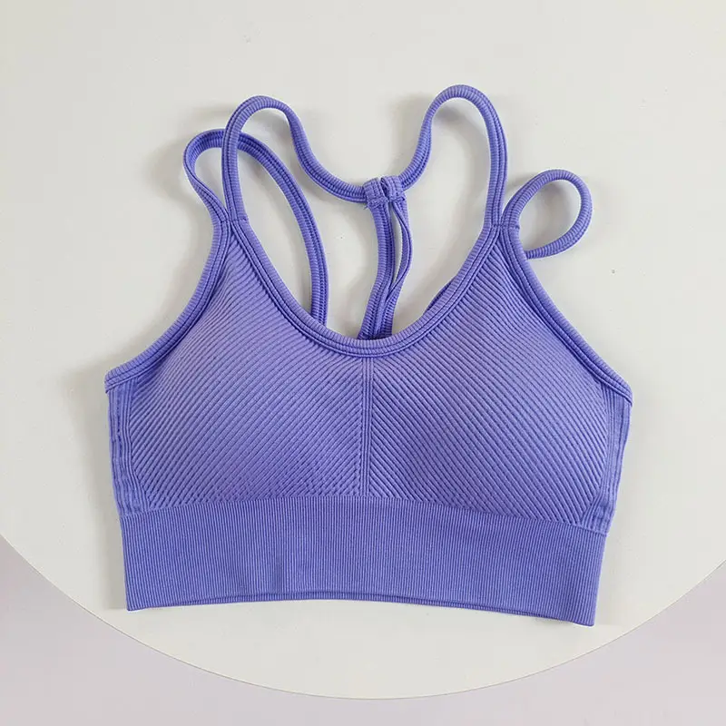 Fitness Suit with Thin Straps and Beautiful Back for Women Running Yoga Sports Bra Peach Butt Lift Leopard Print Three-Point Shorts