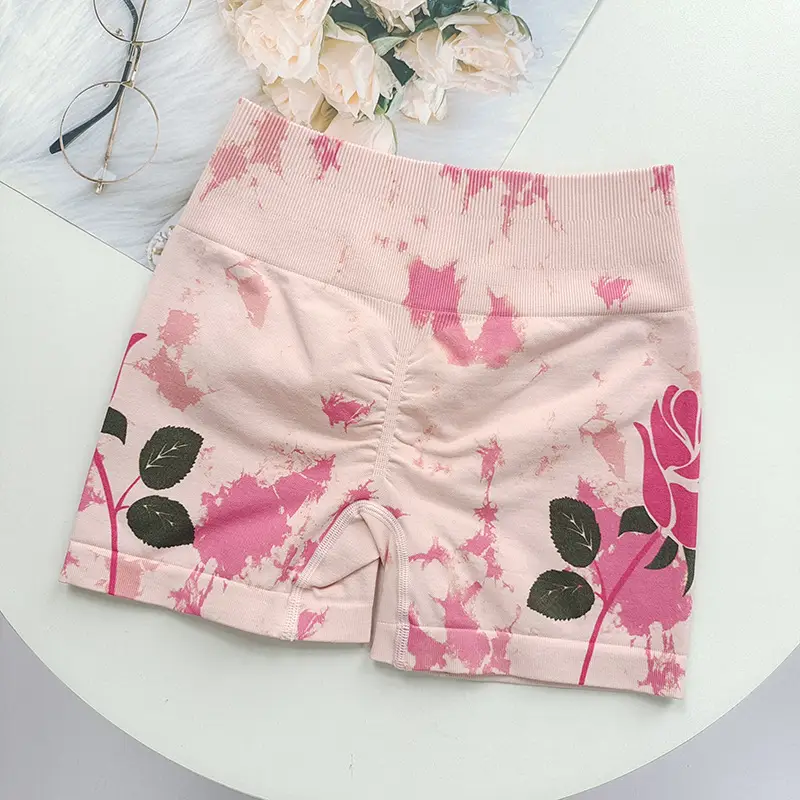 Fitness Suit with Thin Straps and Beautiful Back for Women Running Yoga Sports Bra Peach Butt Lift Leopard Print Three-Point Shorts