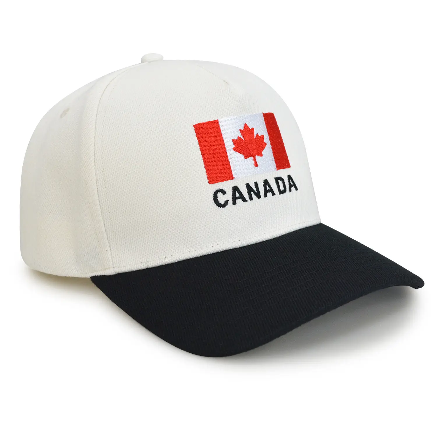 Canada Flag Cap Red White Unisex Baseball Hat - Image 6