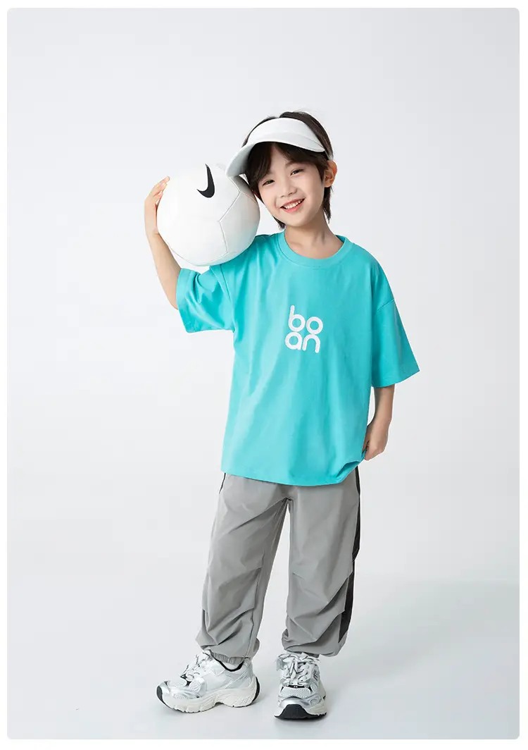Haima Boys Blue T-Shirt Quick Dry Summer — feature 13