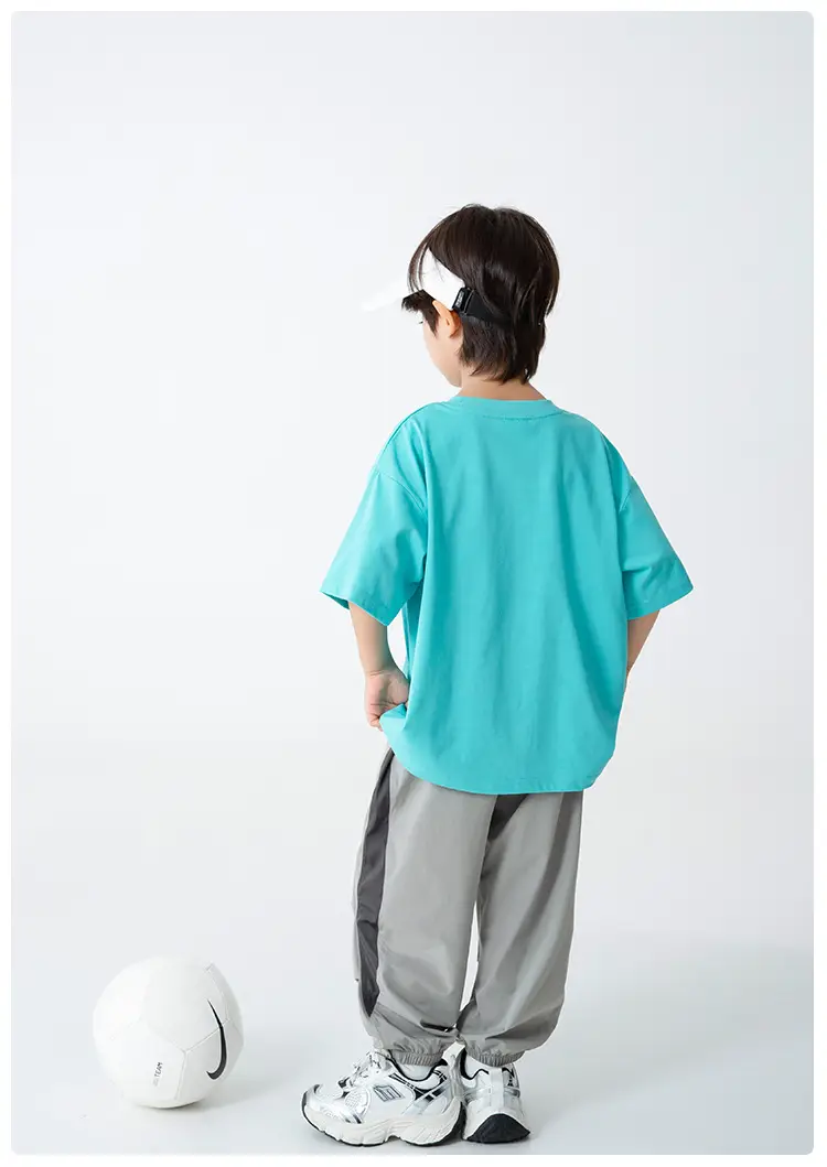 Haima Boys Blue T-Shirt Quick Dry Summer — feature 14