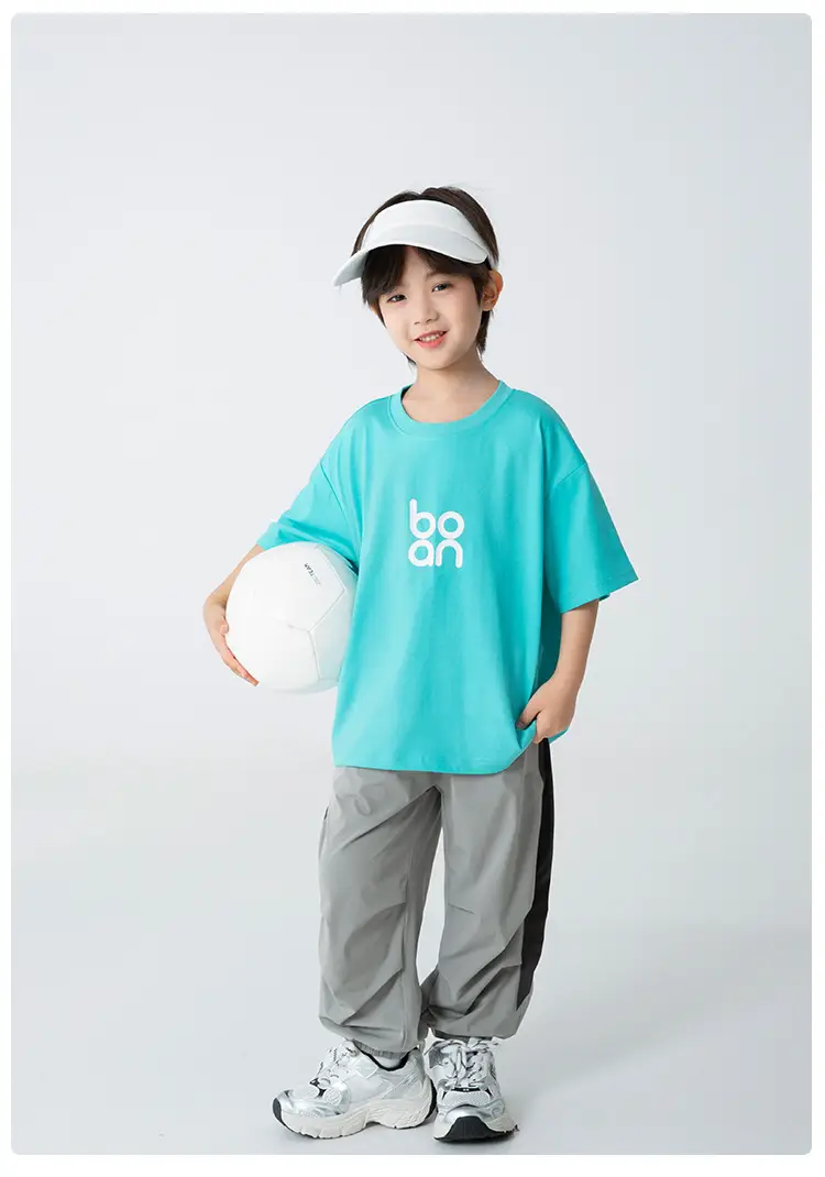 Haima Boys Blue T-Shirt Quick Dry Summer — feature 15