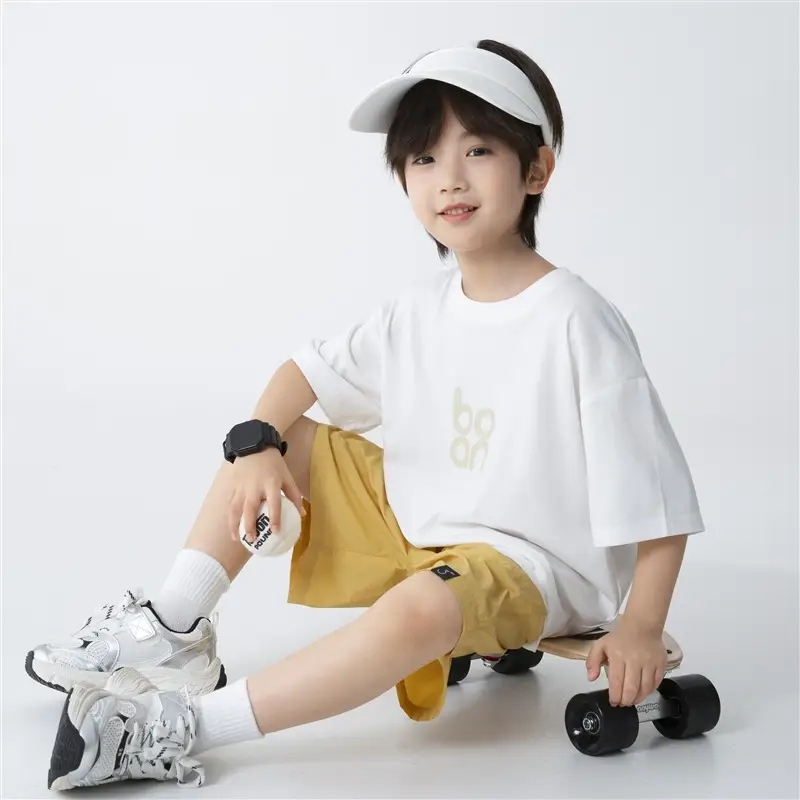 Haima Boys Blue T-Shirt Quick Dry Summer - Image 2