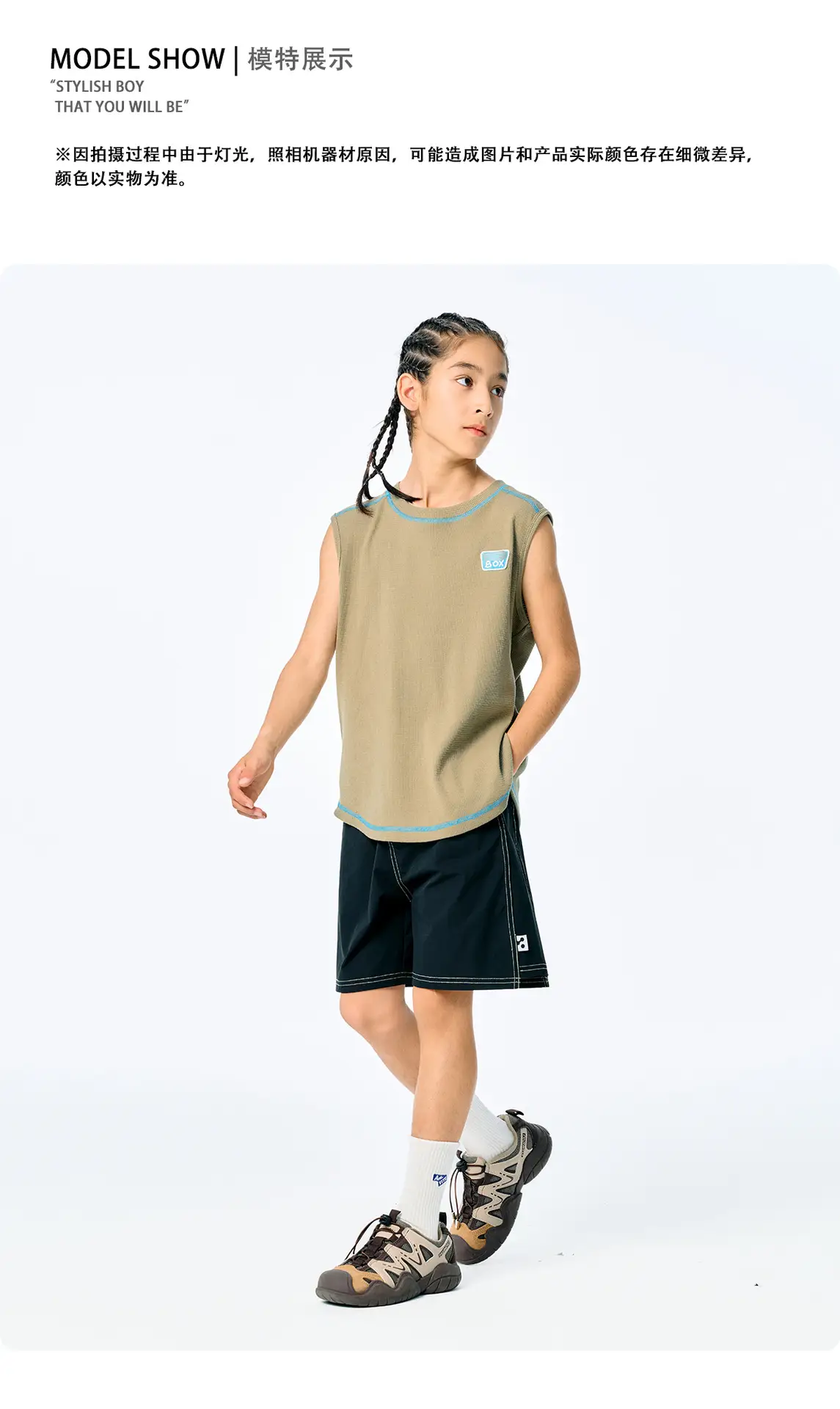 Girls Sleeveless T-Shirt Purple Cotton Summer Wear — feature 11