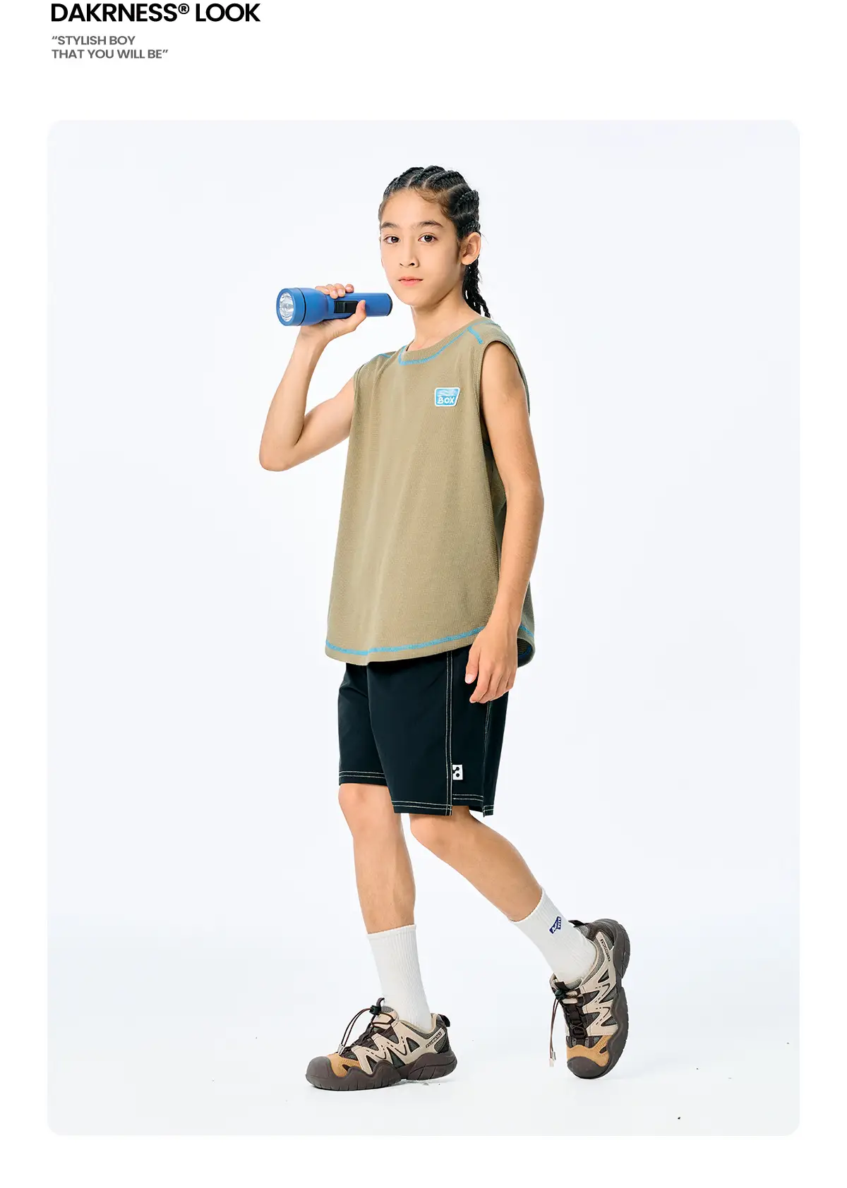 Girls Sleeveless T-Shirt Purple Cotton Summer Wear — feature 12