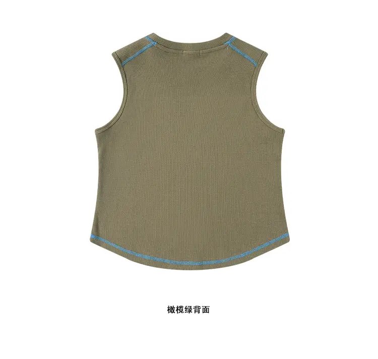 Girls Sleeveless T-Shirt Purple Cotton Summer Wear — feature 35