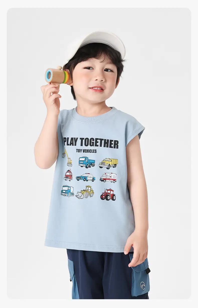 Right European Boys Summer Vest Shorts Set 2025 — feature 16