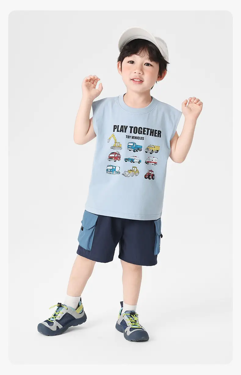 Right European Boys Summer Vest Shorts Set 2025 — feature 17