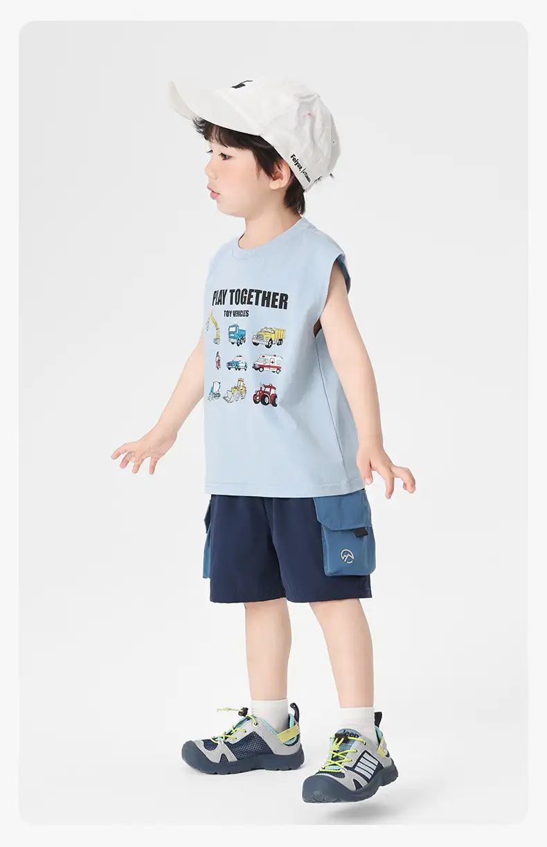 Right European Boys Summer Vest Shorts Set 2025 — feature 18