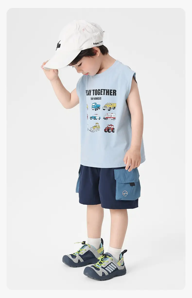 Right European Boys Summer Vest Shorts Set 2025 — feature 19