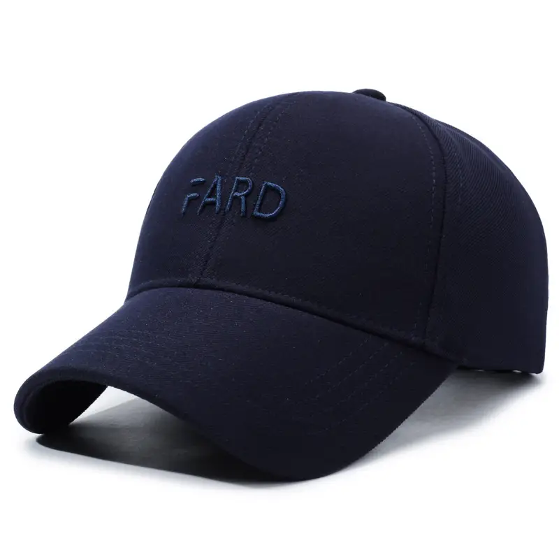 Men's Grey FARD Baseball Cap Casual Travel Sun Hat - Image 4