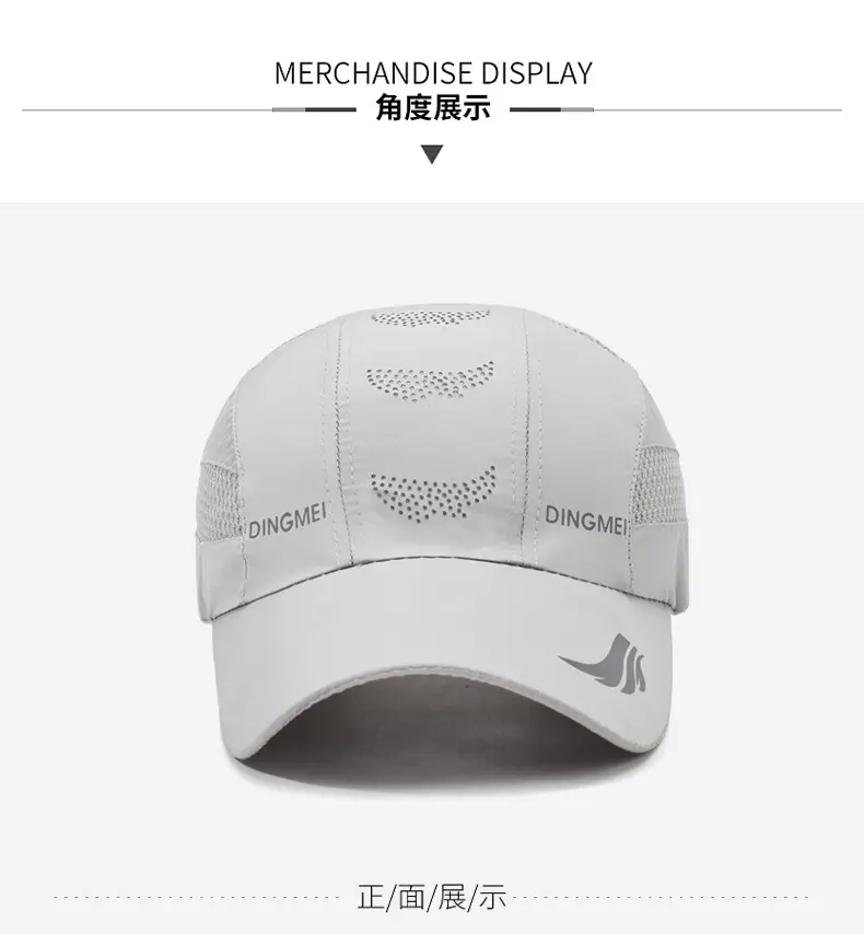 Men's Black Windproof Brim Hat with Duck Logo — feature 8