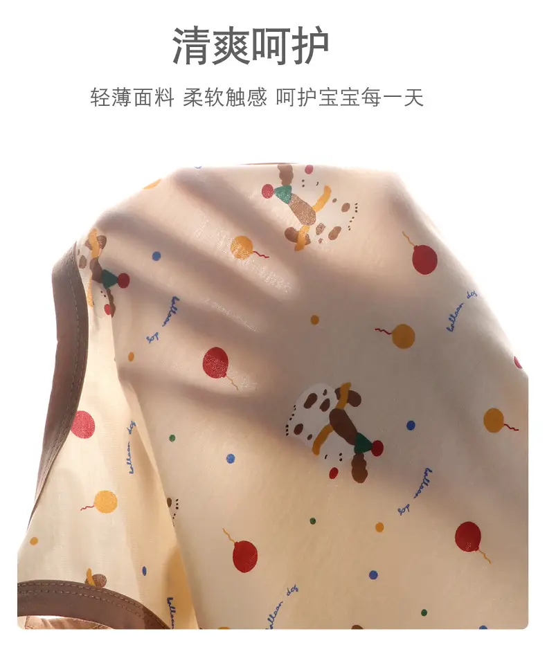 Summer Kidsren's Home Clothes for Boys and Girls Thin Cartoon Pajamas Baby Vest Shorts Sleeveless Suit Air-Conditioned Clothes — feature 8