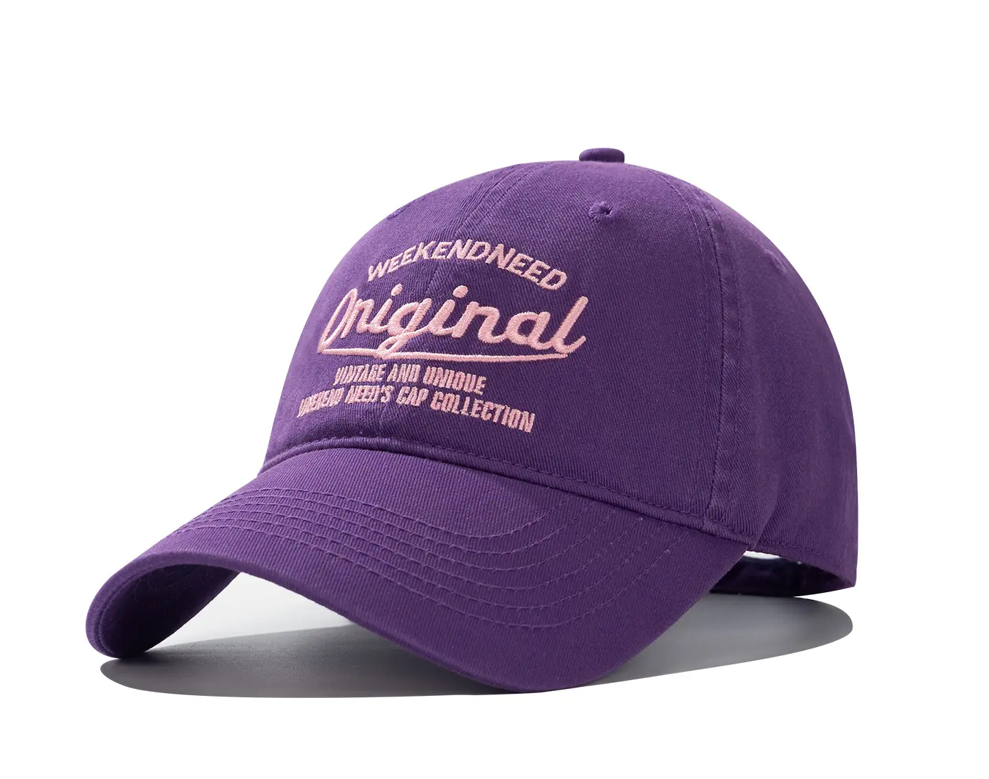 Light Blue Embroidered Baseball Cap for Women — feature 23