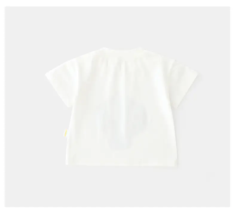 Duuduu Baby T-Shirt White Short Sleeve Korean Style — feature 18
