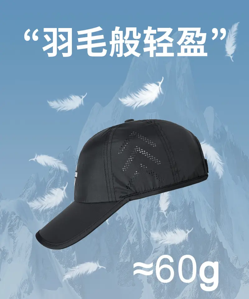 Men Soft Top Baseball Cap Quick-Drying Outdoor Travel Hat — feature 10