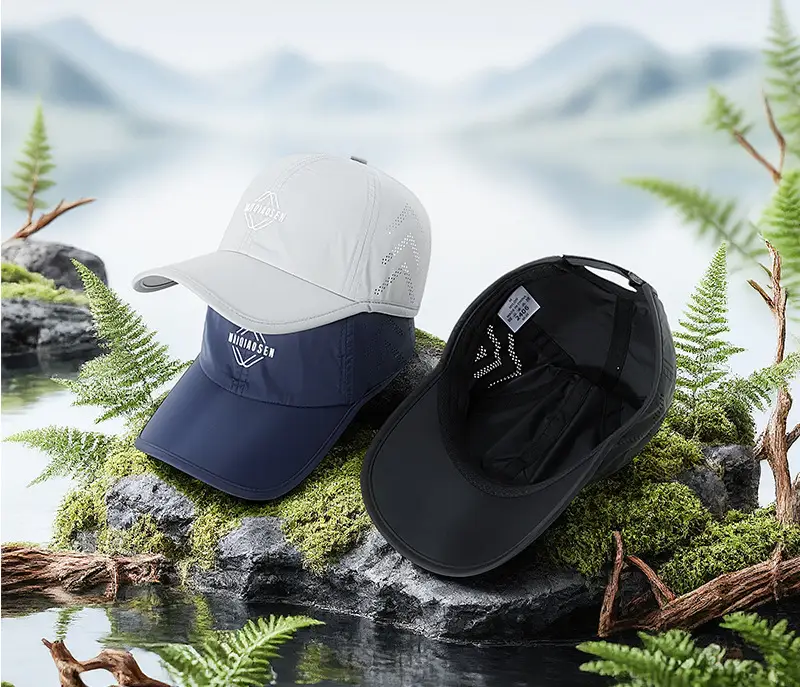 Men Soft Top Baseball Cap Quick-Drying Outdoor Travel Hat — feature 21