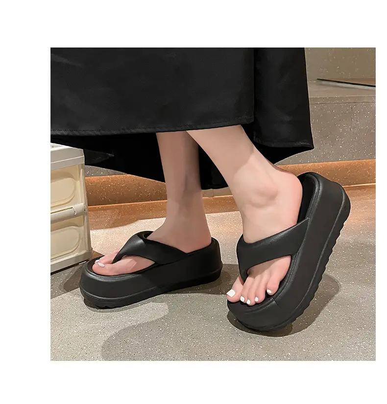 2025 New Style Flip-Flops for Women Summer Eva Thick-Soled Outer Wear Casual Fashion Seaside Beach Sandals and Slippers Non-Slip — feature 17