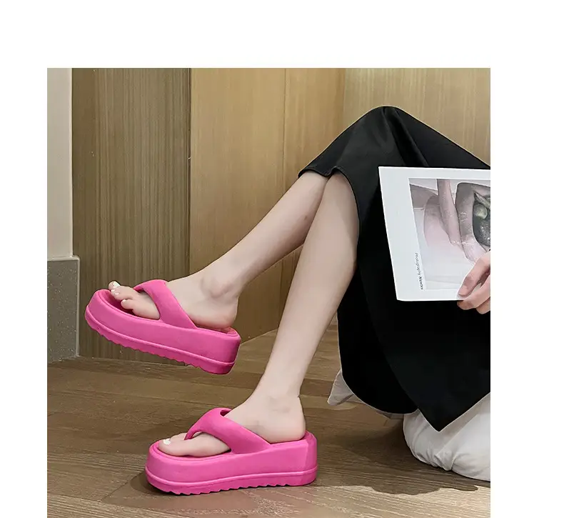 2025 New Style Flip-Flops for Women Summer Eva Thick-Soled Outer Wear Casual Fashion Seaside Beach Sandals and Slippers Non-Slip — feature 23