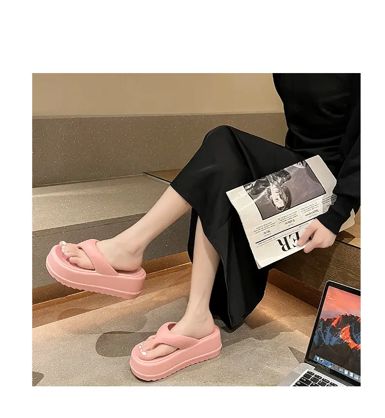 2025 New Style Flip-Flops for Women Summer Eva Thick-Soled Outer Wear Casual Fashion Seaside Beach Sandals and Slippers Non-Slip — feature 26