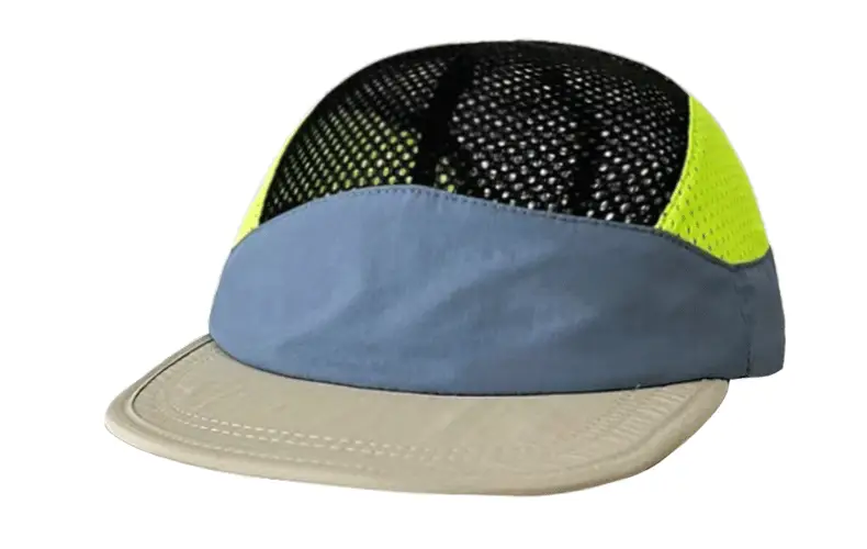 Men's Mesh Sun Hat Blue Orange 54x10cm — feature 13