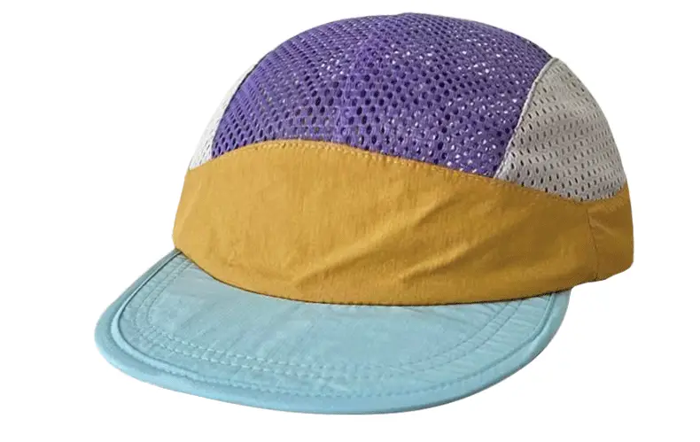 Men's Mesh Sun Hat Blue Orange 54x10cm — feature 14