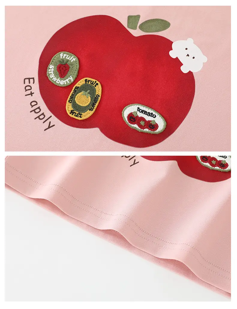 Duuduu Kids T-Shirts 2025 Green Pink White — feature 35