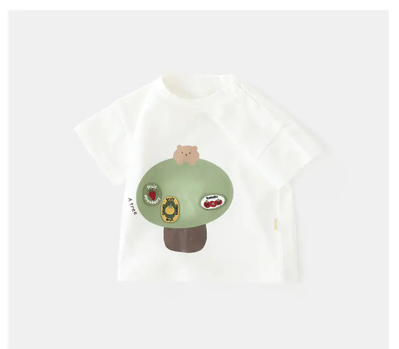 Duuduu Kids T-Shirts 2025 Green Pink White — feature 47