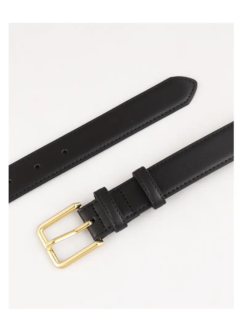 Women's Genuine Leather Belt Neutral Brown Retro Style — feature 17