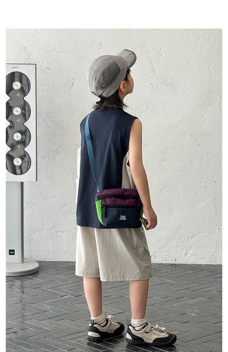 Children's Sleeveless Vest Vest T-Shirt Medium Large Quick Dry — feature 25