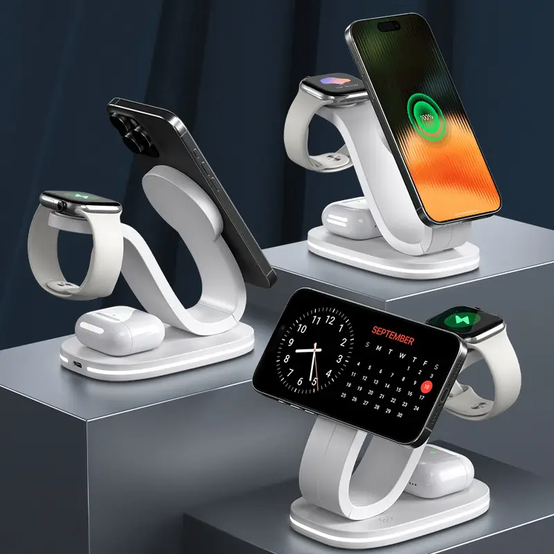Magnetic Wireless Charger for Smart Watch, Phone, Headset Fast Charging