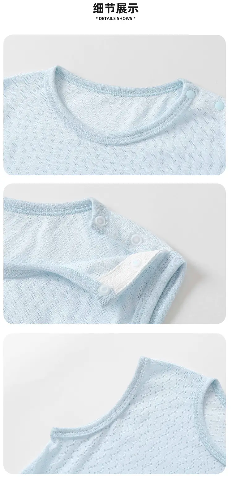 Panda Embroidered Sleeveless T-Shirt for Girls Pink — feature 4