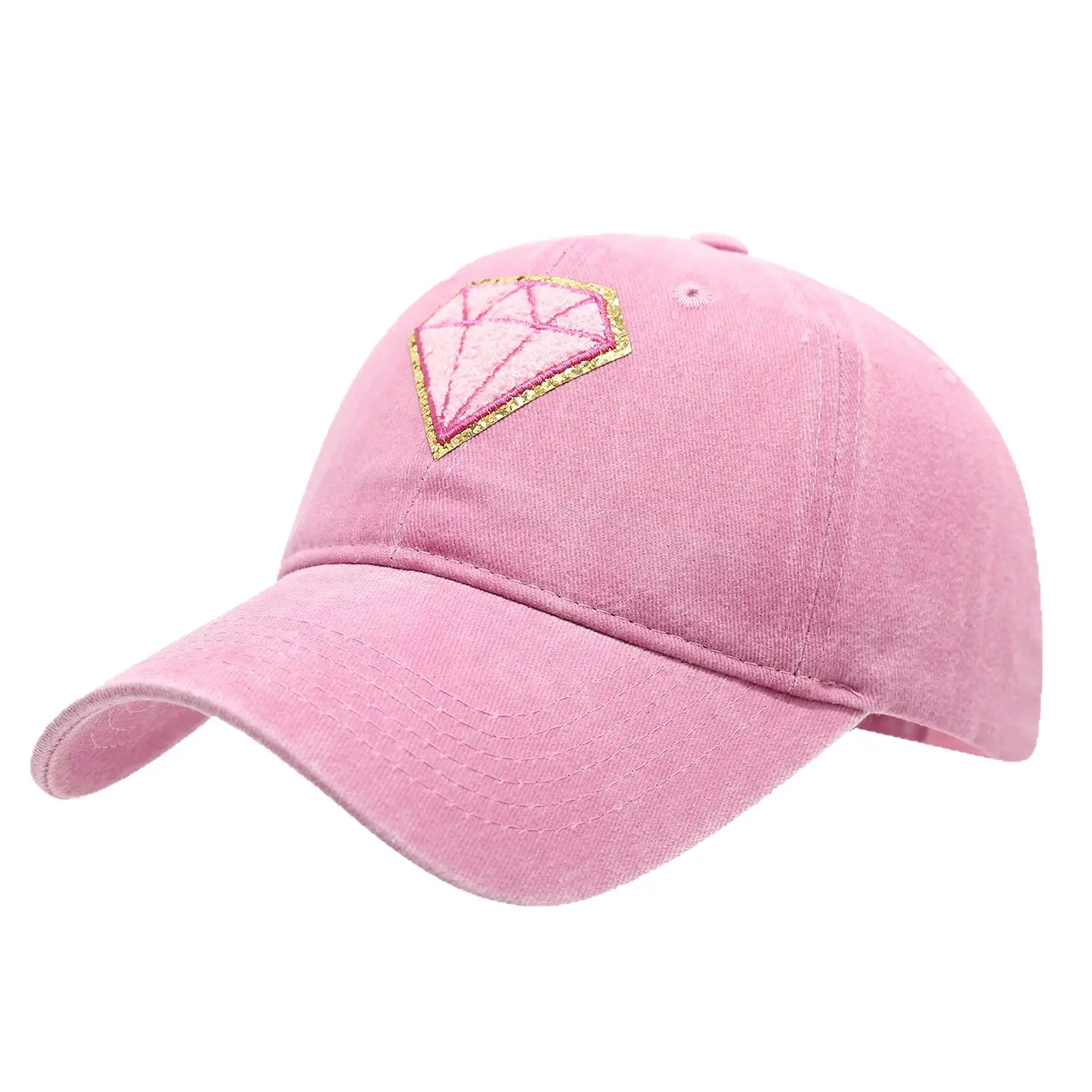 Women's Diamond Patch Baseball Caps Multi Color - Image 11