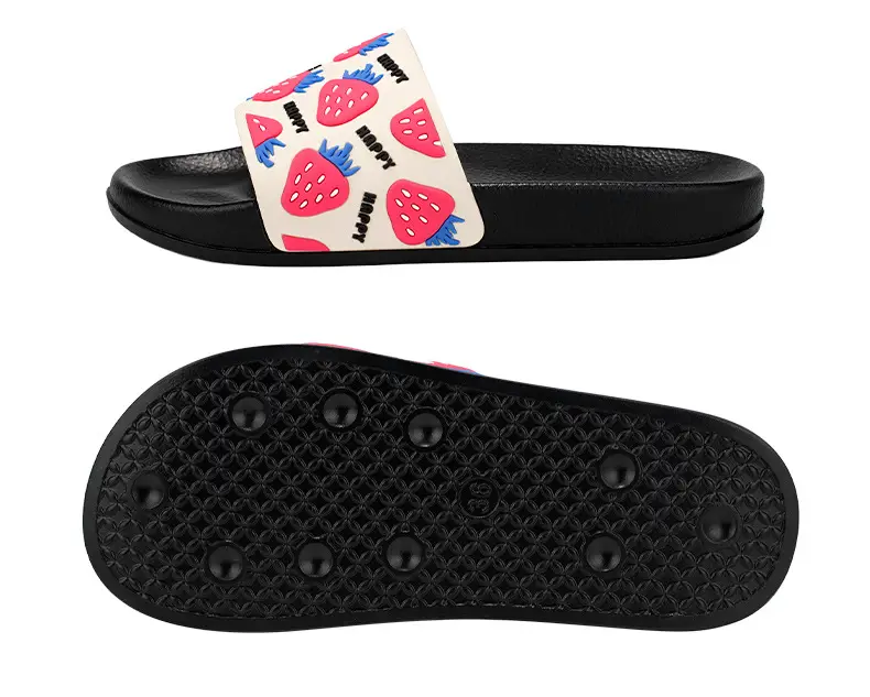 Hotmarzz Blackma Women's Bathroom Home Slippers Cute Non-Slip Bath Slippers Pvc Outerwear Shopping Slippers — feature 10