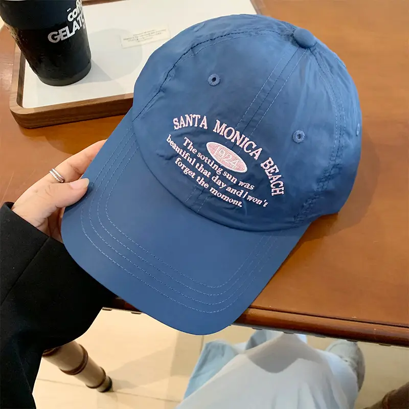 Women Baseball Cap with Duck Tongue Design Light Grey - Image 3