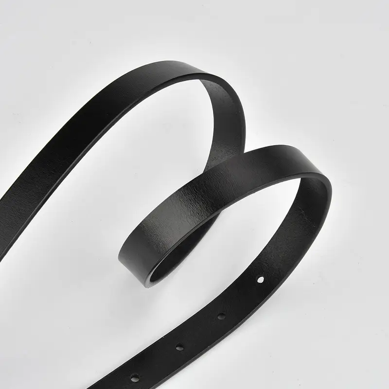 Black Genuine Leather Mini Belt Bag for Women - Image 9