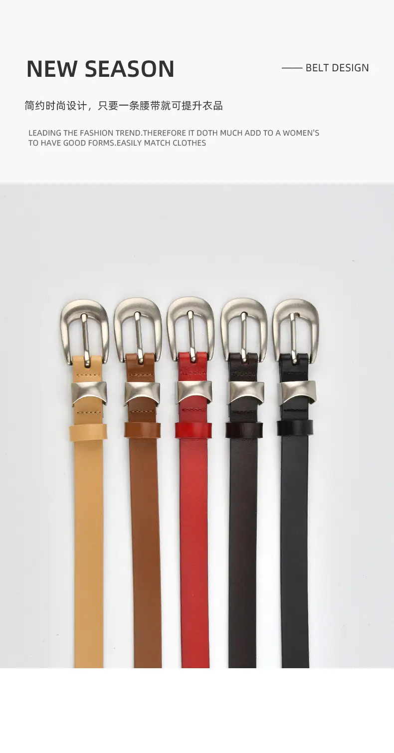Black Genuine Leather Mini Belt Bag for Women — feature 4