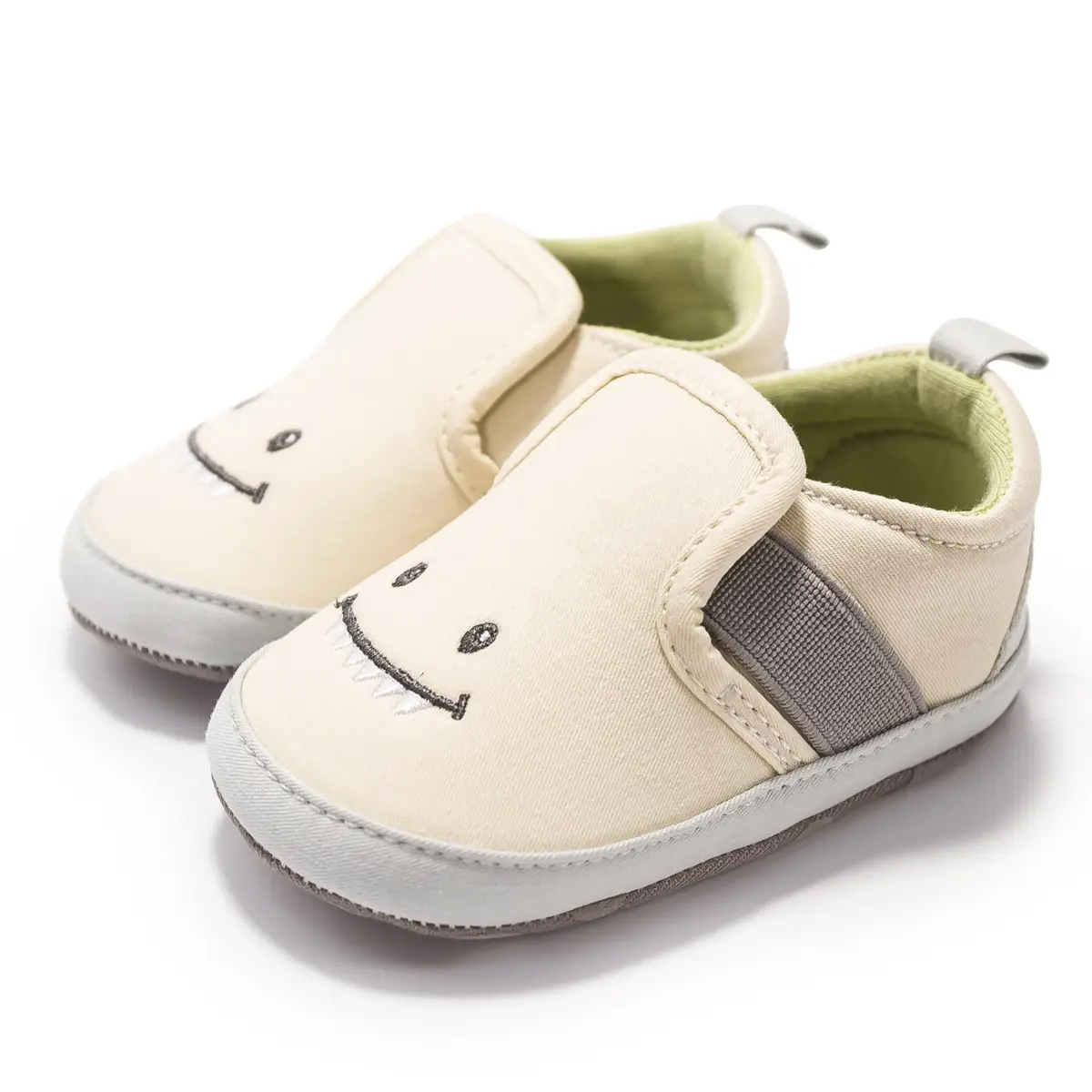 Baby Boy Cartoon Slip-On Shoes 0-1Yr