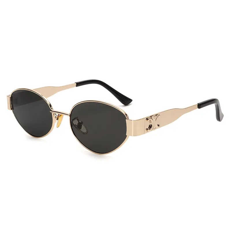 Women Oval Cat-Eye Sunglasses for Street Style - Image 16