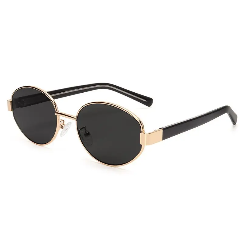 Women Oval Cat-Eye Sunglasses for Street Style - Image 5