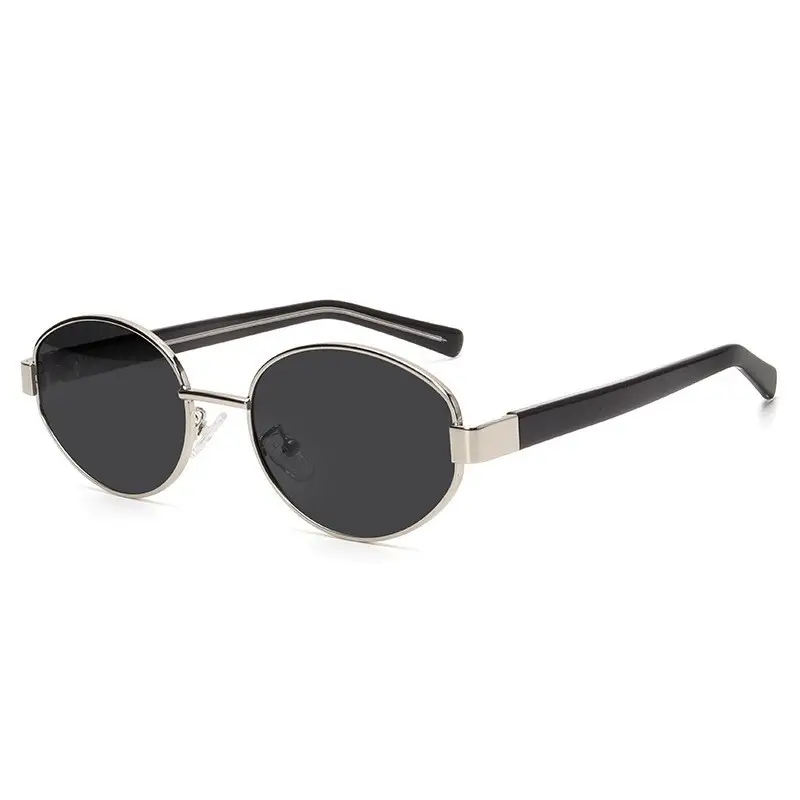 Women Oval Cat-Eye Sunglasses for Street Style - Image 7