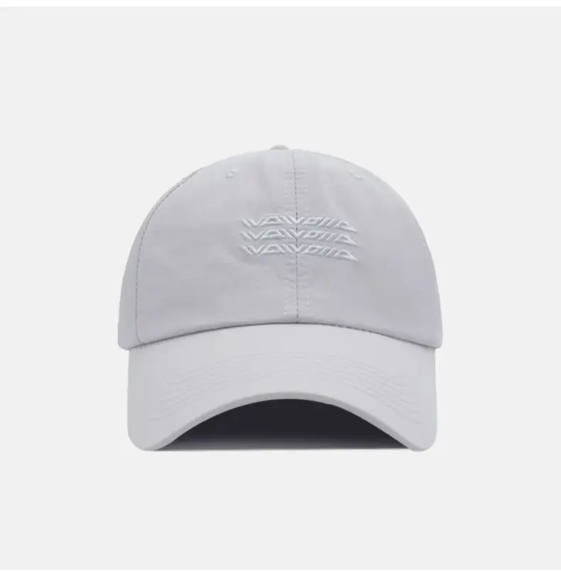 Light Blue Embroidered Baseball Cap for Men Women Summer Sun Protection — feature 4