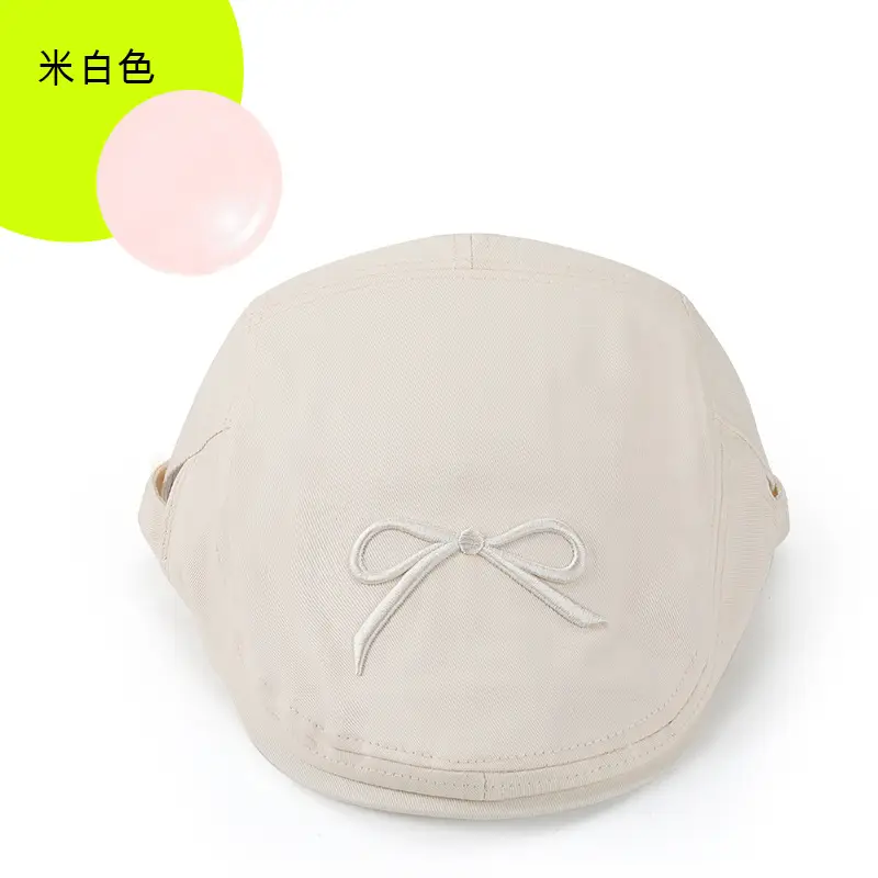 2025 Korean Ins Bow Forward Hat for Girls - Image 2