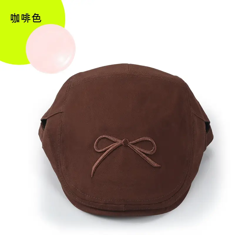 2025 Korean Ins Bow Forward Hat for Girls - Image 3
