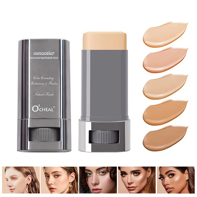 Ocheal Cross-Border Concealer Foundation Stick Cream Liquid Concealer Acne Marks Dark Circles Tattoo Foundation - Image 8