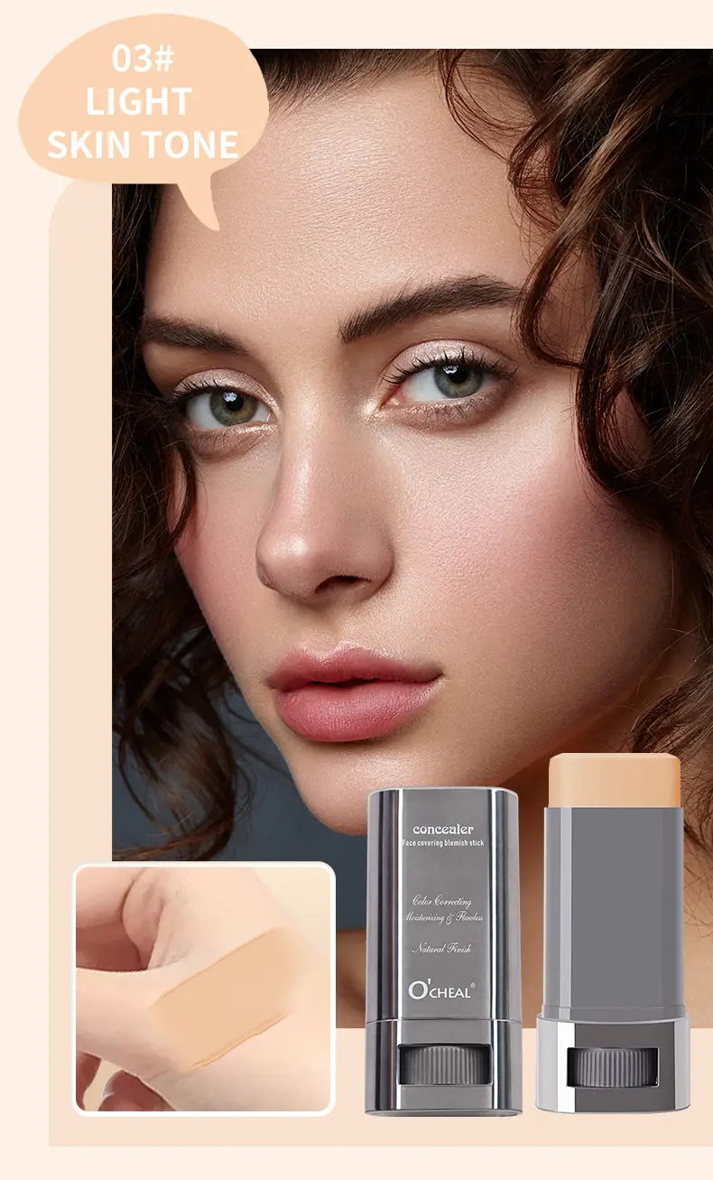 Ocheal Cross-Border Concealer Foundation Stick Cream Liquid Concealer Acne Marks Dark Circles Tattoo Foundation — feature 12