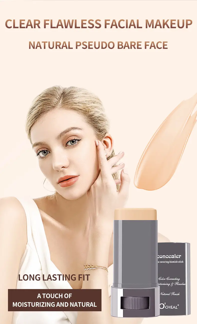 Ocheal Cross-Border Concealer Foundation Stick Cream Liquid Concealer Acne Marks Dark Circles Tattoo Foundation — feature 3
