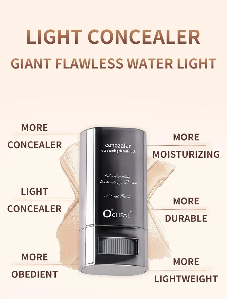 Ocheal Cross-Border Concealer Foundation Stick Cream Liquid Concealer Acne Marks Dark Circles Tattoo Foundation — feature 6